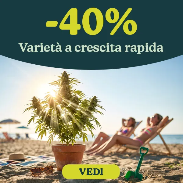 -40% Variet&agrave; a crescita rapida